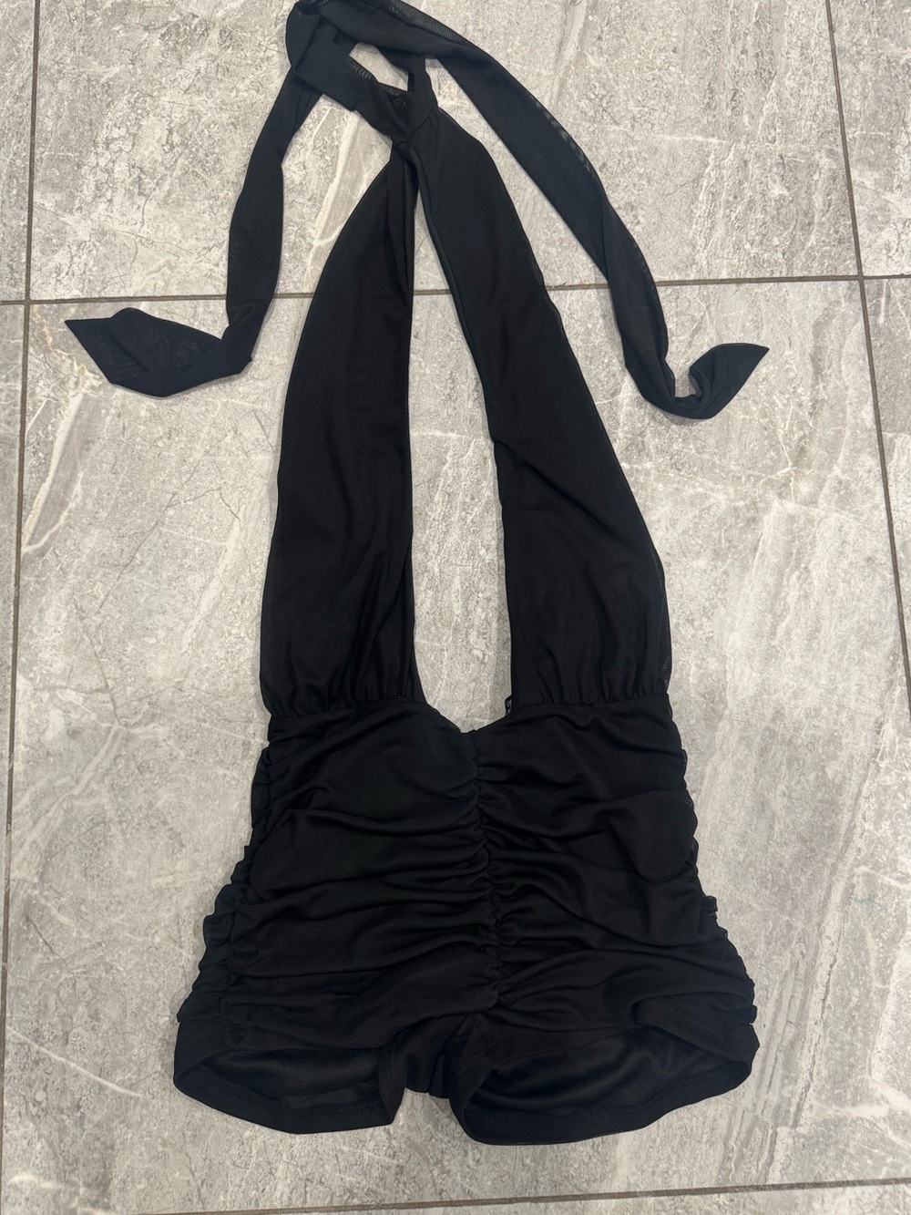 Fashionnova Halter One Piece Shorts